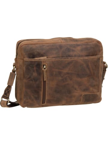 Greenburry Bodybag Vintage 1653 Reporter Bag in Sattelbraun