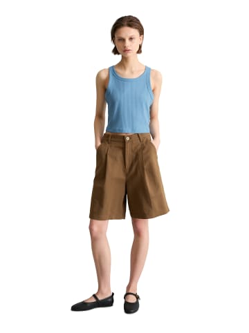 Marc O'Polo DENIM Ripp-Top slim cropped in Azure Sky