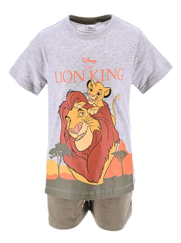 Disney König der Löwen 2tlg.Outfit T-Shirt & Shorts Disney König der Löwen  in Grau