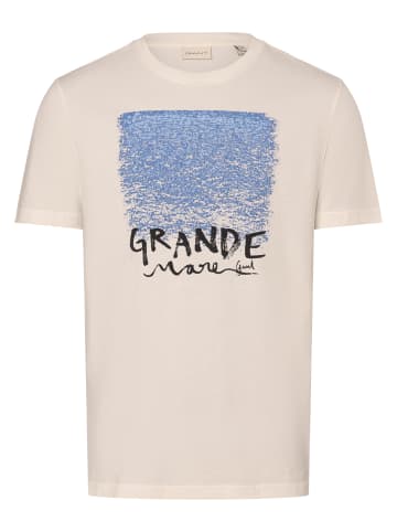 Gant T-Shirt in ecru