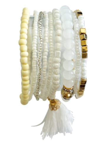 Glorex Nonbook - DIY Armband-Set, weiss