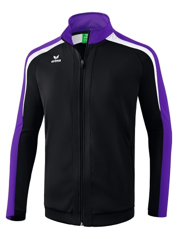 erima Liga 2.0 Trainingsjacke Mit Kapuze in schwarz/violet/weiss