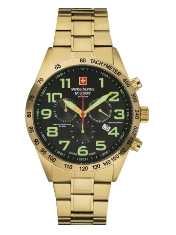 Swiss Alpine Military by Grovana Analoguhr für Herren in uni