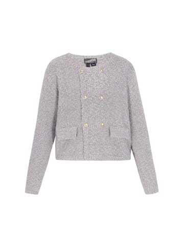 DreiMaster Vintage Cardigan in grey melange