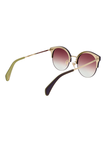 Police Frauen Sonnenbrille Browline Lila