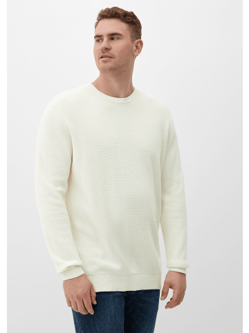 s.Oliver Strickpullover langarm in Creme