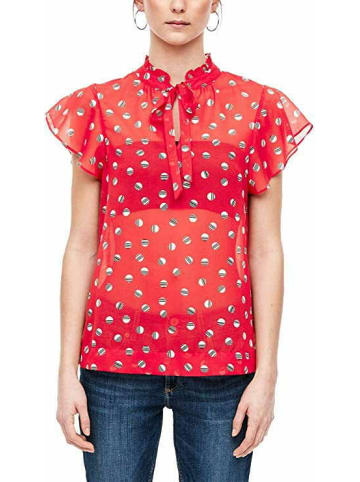 S. Oliver Rüschenbluse für Damen in rot