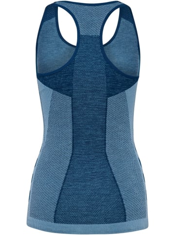 Hummel Sportshirt "Clea Seamless Top" in Blau