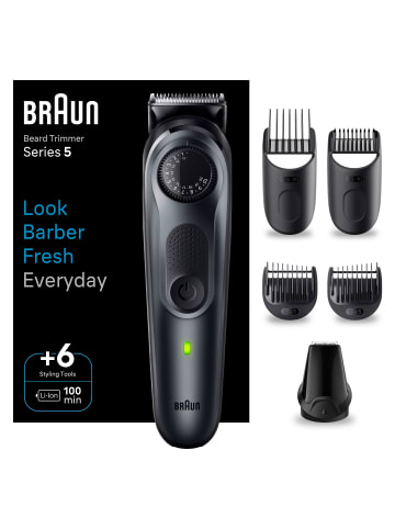 Braun Barttrimmer "BT5450" in Grau