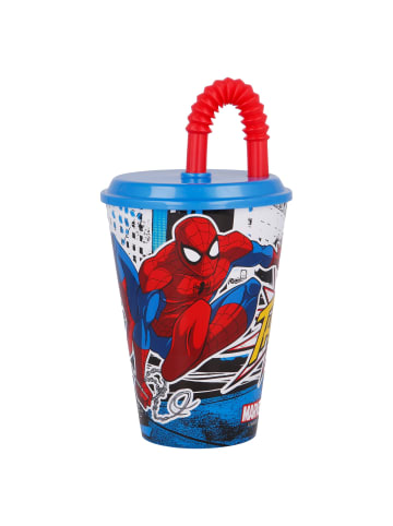 Spiderman Trinkbecher mit Deckel Spider-Man in Bunt