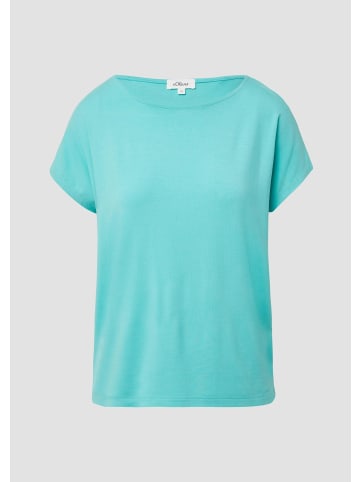 s.Oliver T-Shirt in 6099_helles türkis