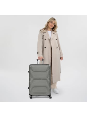 Stratic Shine 4 Rollen Trolley 76 cm in grey