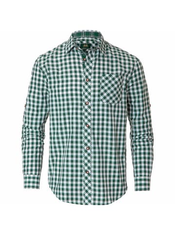 Wiesnkönig Hemd Laurin in Tannengrün