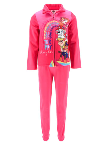 Paw Patrol 2tlg. Outfit: Trainingsanzug Sweatjacke und Jogginghose Skye Everest in Pink