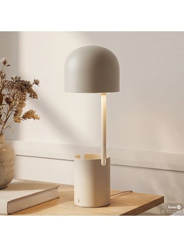 home24 Akku-Tischleuchte NALGA in Beige