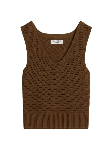 Marc O'Polo DENIM Stricktop slim in Umbra Brown