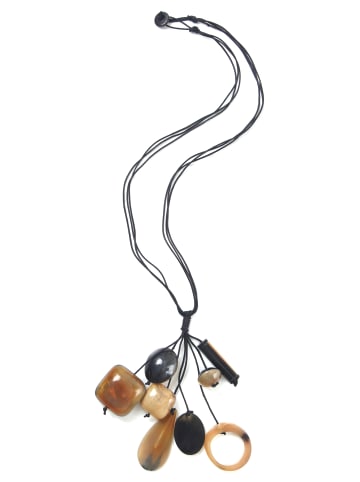 collezione alessandro Lange Kette " Frej " in naturfarben
