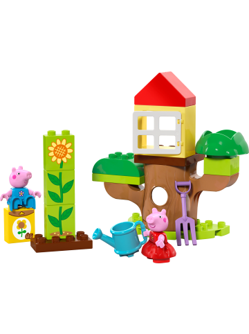 duplo DUPLO® Peppas Garten mit Baumhaus in Mehrfarbig ab 3 Jahre