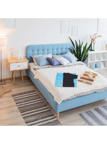 relaxdays 9x Wäschefalter in Blau