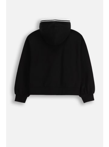 Coccodrillo Reißverschlussjacke in schwarz