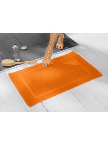 REDBEST Frottier Duschvorlage Chicago in orange