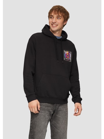 QS Sweatshirt in 99D0_schwarz