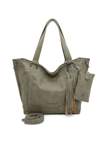 Fritzi aus Preußen Fritzi02 Vintage Shopper Tasche 34 cm in jungle