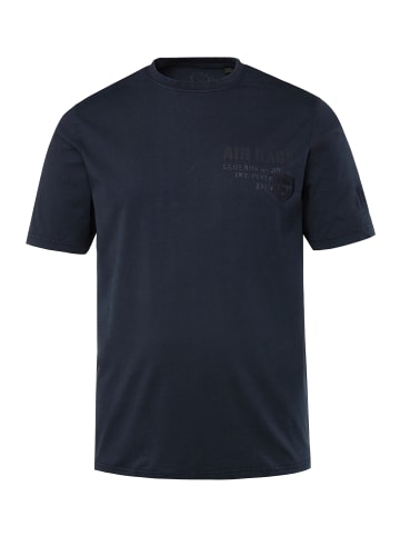JP1880 Kurzarm T-Shirt in navy blau