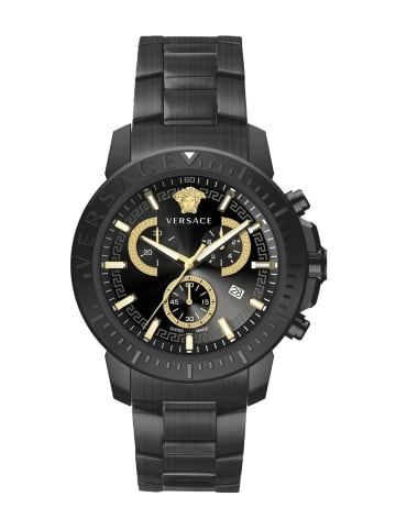 Versace Armbanduhr NEW CHRONO schwarz in schwarz