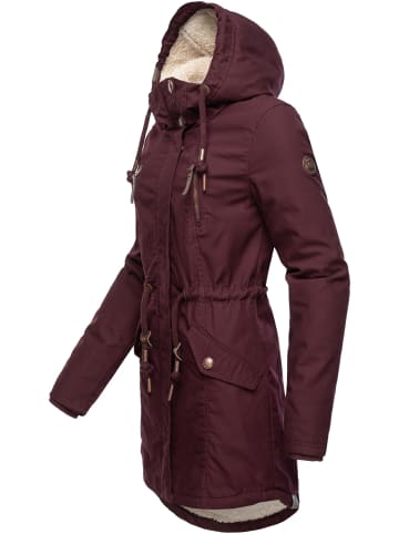 ragwear Wintermantel Elsie in Wine Red22