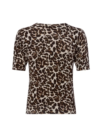 Marie Lund Shirt in beige schwarz