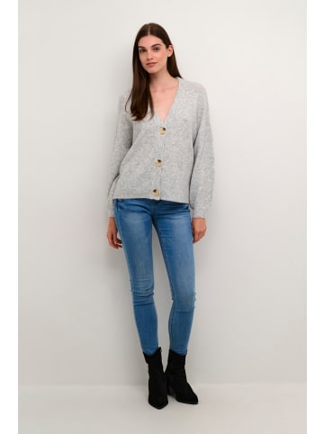 Cream Strickjacke CRMerle in Grey Melange