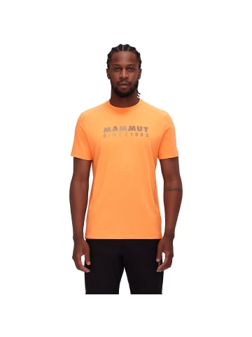 Mammut Trovat T-Shirt Men Logo in Orange5047