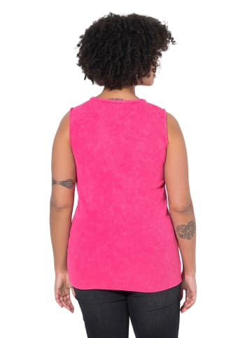 Angel of Style Strick-Top in hibiskuspink