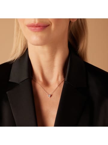 Lucardi 925 Silber Halsketten "Monat April"