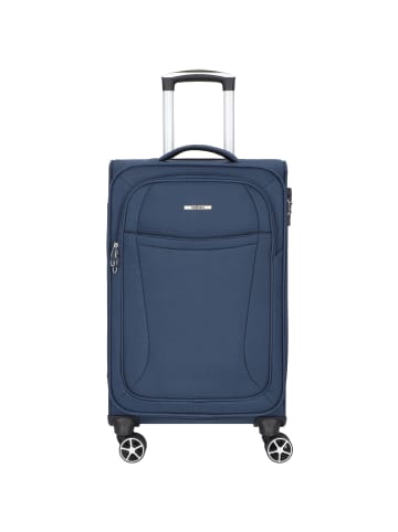 Nowi Edinburgh 4 Rollen Trolley 64 cm in navy