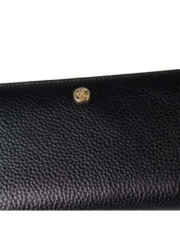 Esquire Alexandria Geldbörse RFID Schutz Leder 19 cm in schwarz