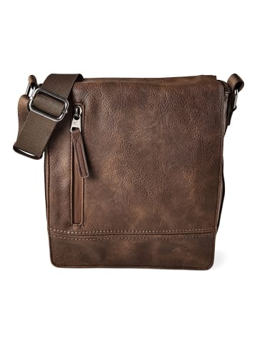 Camel Active Traces Messenger Leder 20.5 cm in brown