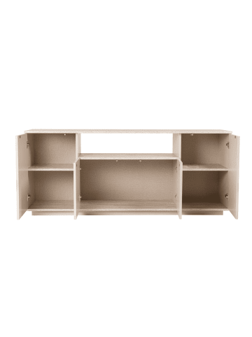 CALICOSY Sideboard ARISTA in Beige - (W) 180  x (H) 75  x (L) 44,5 cm