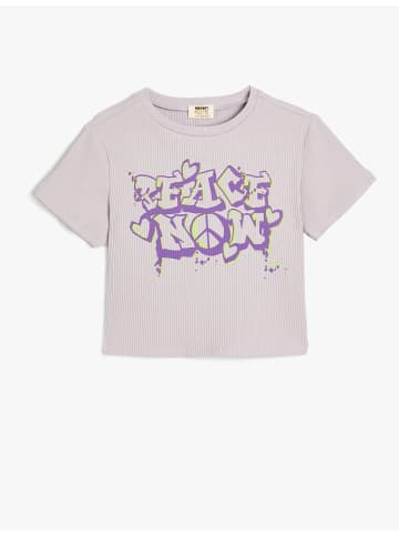 KOTON T-shirt in Lila