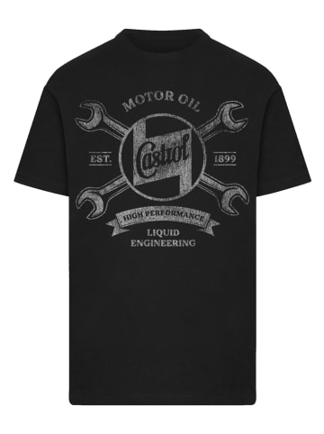 F4NT4STIC T-Shirt Castrol Est 1899 in schwarz