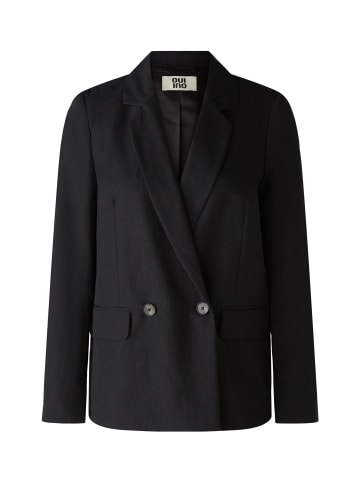 Oui Blazer Lyocellmischung in black