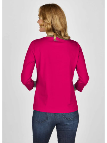 Rabe Rundhals T-Shirt für Damen in Rosa