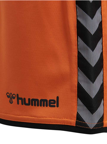 Hummel Hummel Poly Kurze Hose Hmlauthentic Multisport Damen Leichte Design Feuchtigkeitsabsorbierenden in TANGERINE