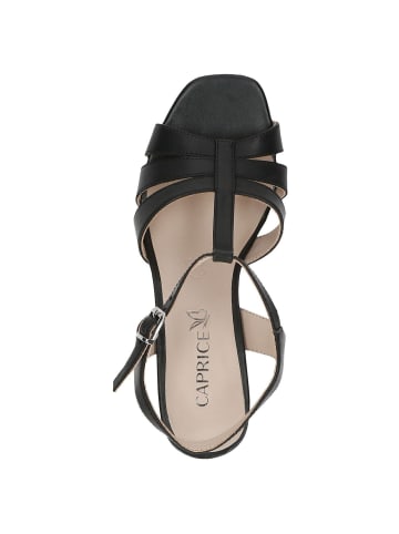 Caprice Sandalette in BLACK NAPPA