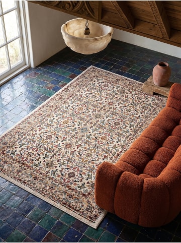 KADIMA DESIGN Hochflor-Teppich Kuschelig GLAZERT Weich Berber Wohnzimmer in Multicolor-Rosa