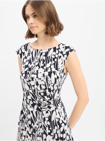 Ambiance Kleid in weiß marine - 0004