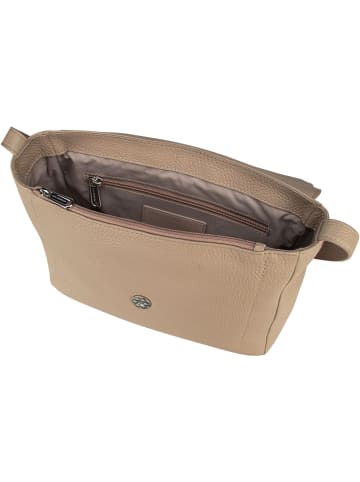 Mandarina Duck Bodybag Mellow Leather Hunting Bag FZT14 in Warm Taupe
