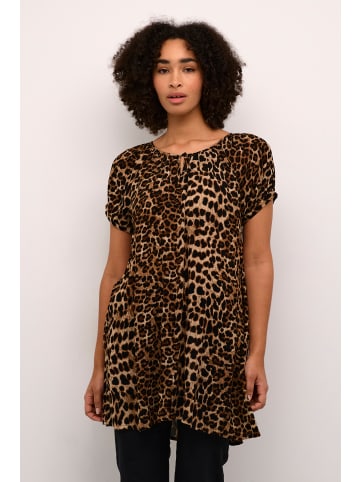 Kaffe Tunika KAamber in Classic Leopard