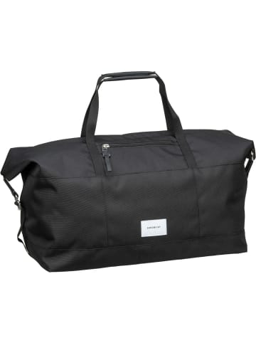 SANDQVIST Weekender Milton Weekender Bag in Black/Black Leather